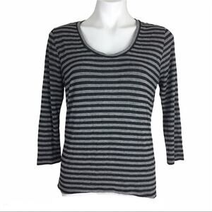 DKNY Jeans High Low Blouse Glitter Top Size S